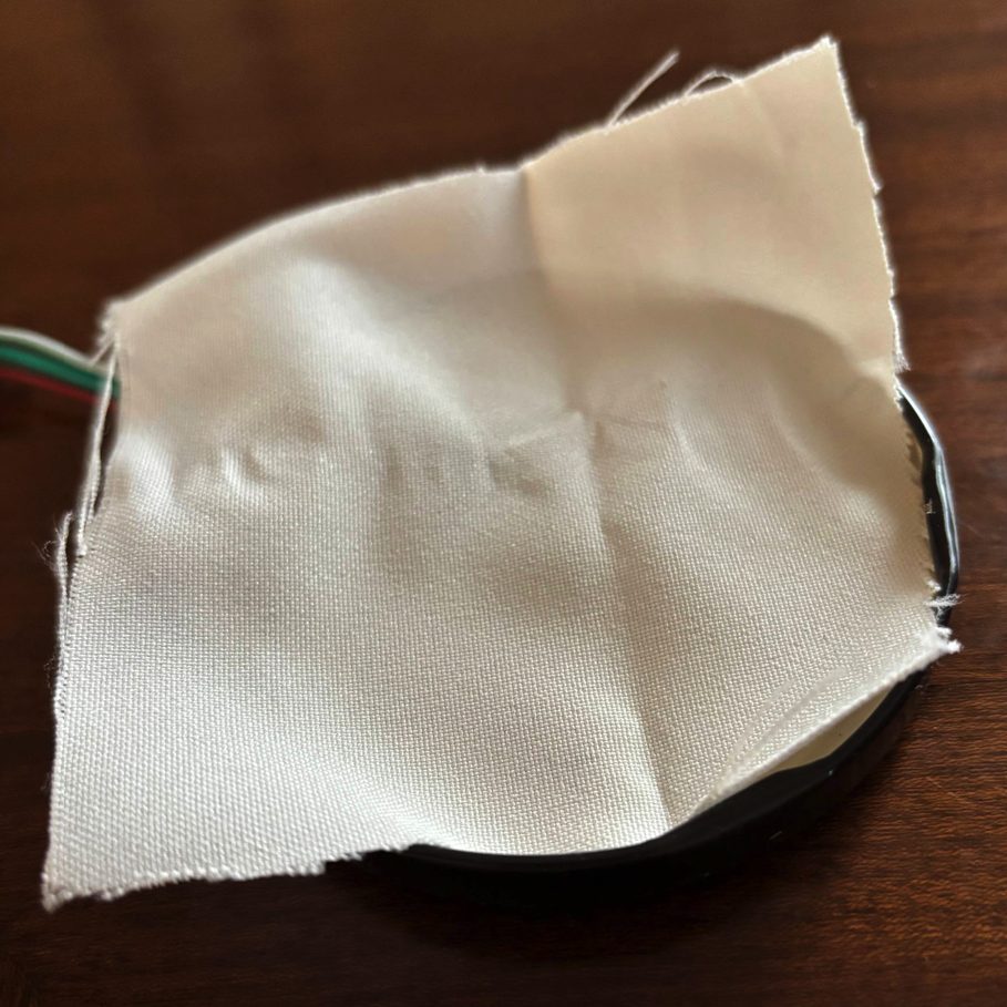 Polyester fabric layer